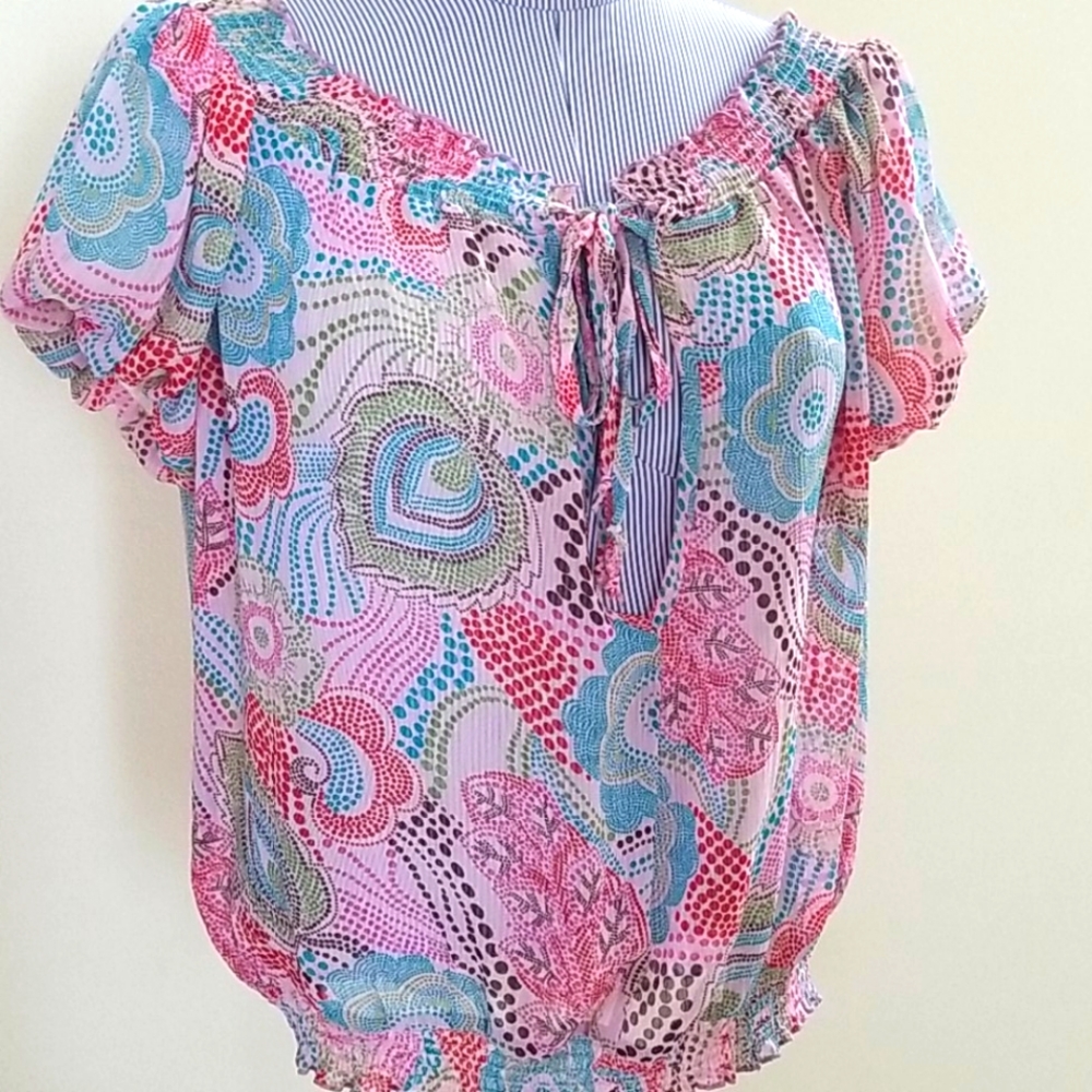Ladies off shoulder top